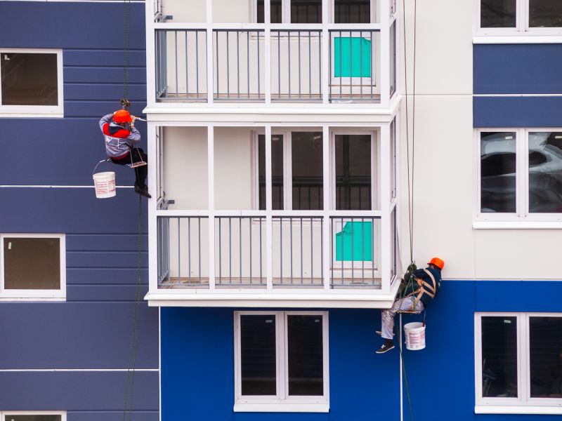 Exterior Painting in Spring