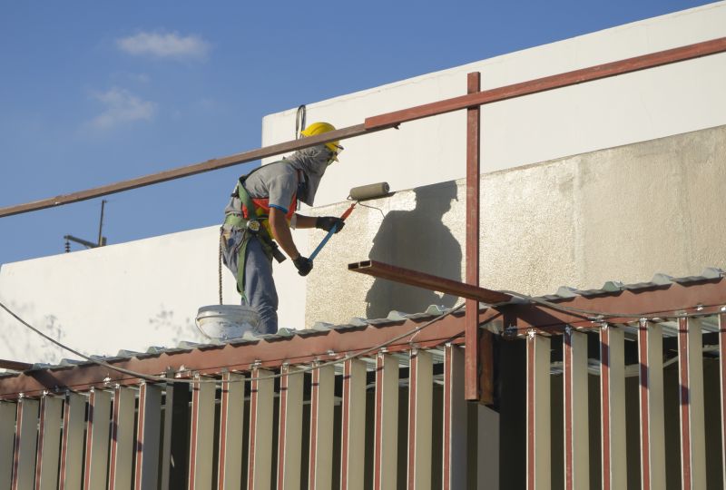 Commercial Fence Painting in Gilbert, AZ